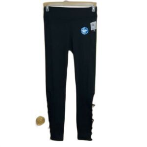 Zone Pro Womens Sz Small Black Activewear Leggings Moisture Wicking